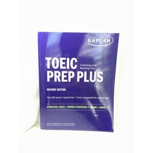 NWOT TOEIC Prep Plus 2021-2022 Second Edition Listening and Reading Test
